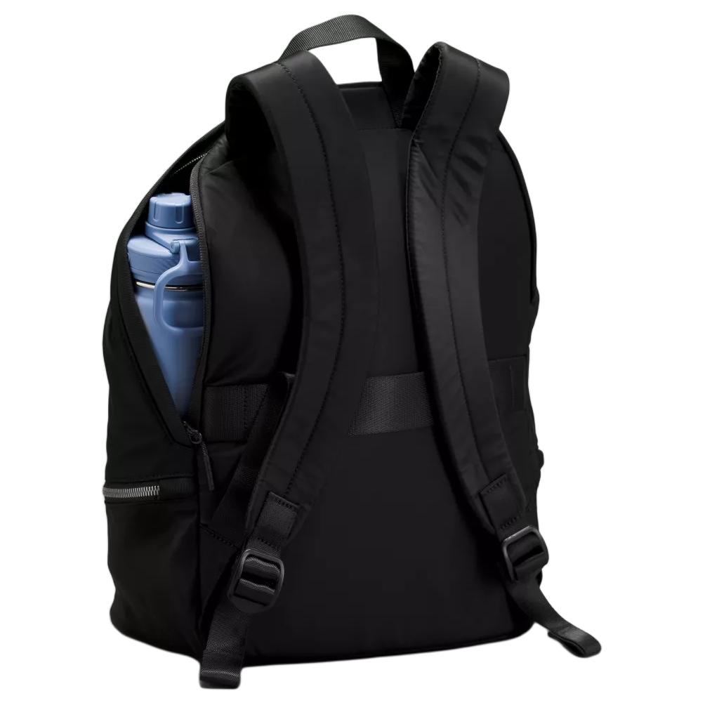 Lululemon 20L City Adventurer Solid Color Simple Zipper Closure Backpack Women backpack Black LW9DU4S-0001