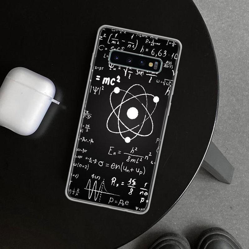 Physics Chemical Mathematics Phone Case Cover for Samsung Galaxy S26 S25 Edge S24 S23 Ultra S22 Plus S21 FE S20 + Art Customized