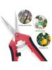 1 Set, Gartenschere, Garten-Astschere, Rutschfeste Arbeitssparende Blumenzweigschere, Obst- und Gemüseschere, Fr