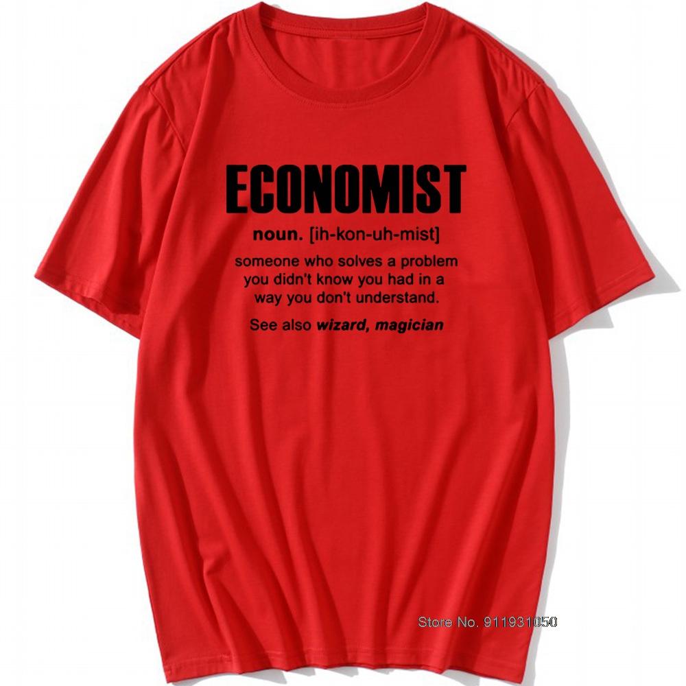 Cool Economist Definition Noun Funny T Shirt Unisex Short Sleeves Hip Hop Vintaged Oneck Cotton T Shirts