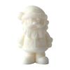 Santa Clause Silicone Mould Easy Demolding Multipurpose Silicone Mould For Handmade Candle Soap Holiday Decoration
