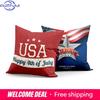 American Independence Day Series Love Usa Printed Square Home Decoration Pillowcase Cojines Decorativos Para Sof Akcesoria Kuch