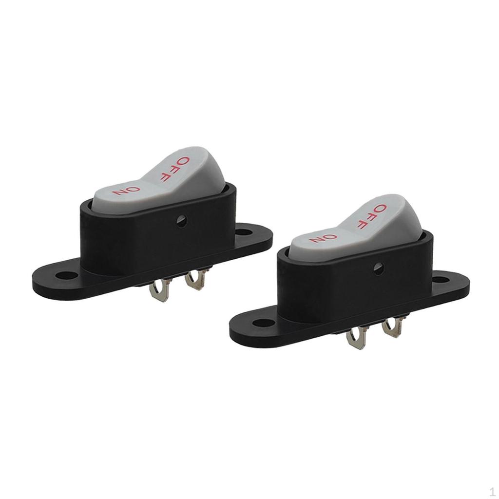 2 Pieces Boats Rocker Switch Electrical Equipment on/Off Toggle Power for