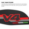 For 2025 Panigale Street Fighter V4 S/V4S Motorcycle Accessories Non-Slip Side Fuel Tank Pad, Anti-Slip Fuel Tank Sticker [Parallel Import]