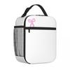 Bestselling Coquette Bow Abstract Student Lunch Bag Airport Travel Commuter Lunch Bag
