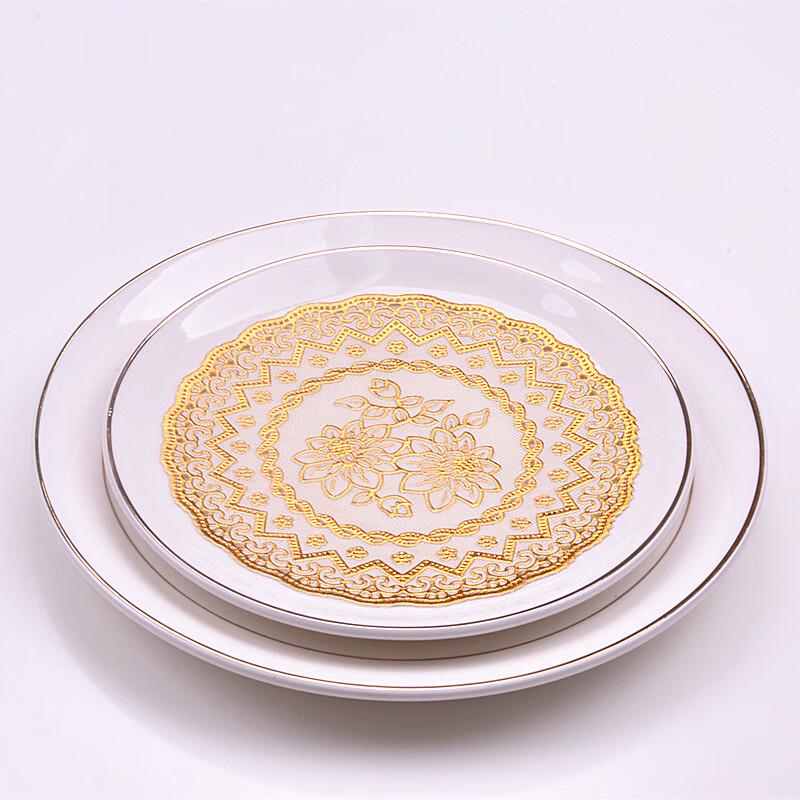 Churong 20cm Hot Stamped PVC Coaster & Tray Mat
