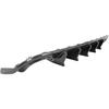 Rear Bumper Diffuser Compatible with 20152025 Dodge Charger IKON V2 Style Carbon Fiber Print Quad Exhaust Rear Diffuser Lip Sha