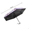 Mini Umbrella Oil Painting Folding Lightweight Men Women Rain Sun Protection