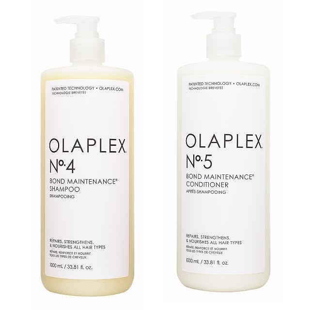 Olaplex Salon Size Set No.4 & No.5 Shampoo/Conditioner [1000ml each]