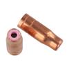 2 Pezzi Ugelli Saldatura MIGMAG Per Gas Per Torce 1415150 Compatibili Con Torce di Saldatura 14/15 AK 15 MB 15 Rame Ceramica
