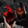 Classic Action D-Diablo Game Phone Case For IPhone 11 12 13 16 15 17 14 Pro Max Soft Funda Silicone Cover