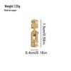 Brass Cylinder Hidden Hinges for Wooden Gift Boxes and Metal Hardware Accessories