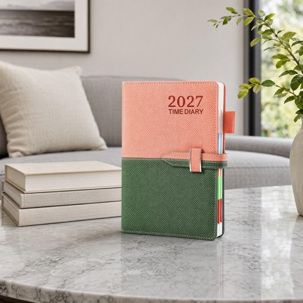 Calendar Notebook 2027 Schedule Book A5 Time Management Planner Personal Diary