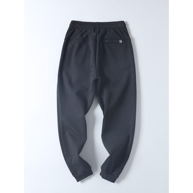 Export Men's Export Tail Goods Fall and Winter Fleece-lined Heattech Ankle-Tied Sweatpants Fashion Trendy Loose Casual Sports Trousers
