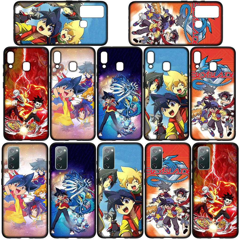 Für Samsung Galaxy S25 S24 S23 S22 Ultra FE Plus A37 A57 A56 A55 A06 A16 A15 A36 A26 A35 A05 A25 A54 A34 Handyhülle Süßes Beyblade Burst Finish Cover