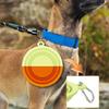 Foldable 380ml Easy Storage Dogs Water Bowl Travel Friendly Dish with Secure Clip Perfect for Small and Medium Pet