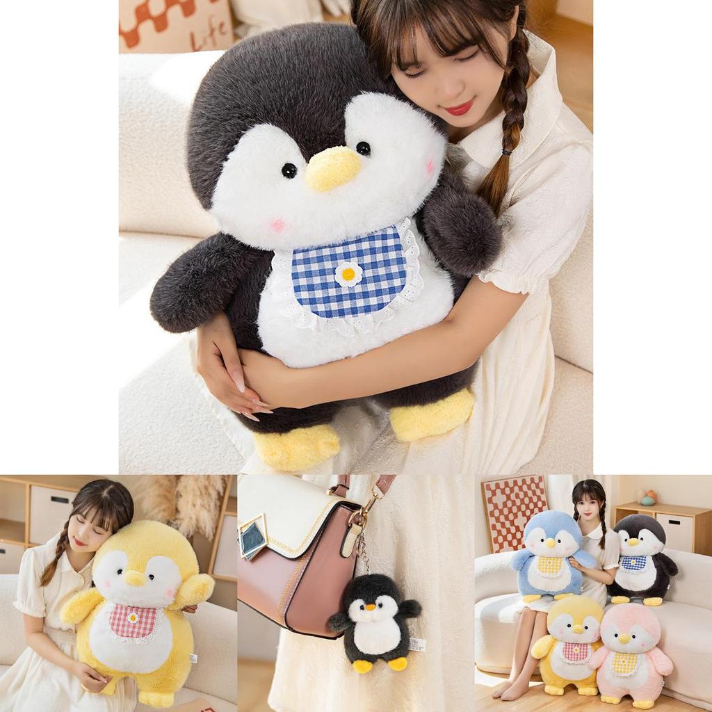 Cute Penguin Cub Plush Toy Fluffy Stuffed Animal For Valentine's Day Gift Best Friend Gift And Sister