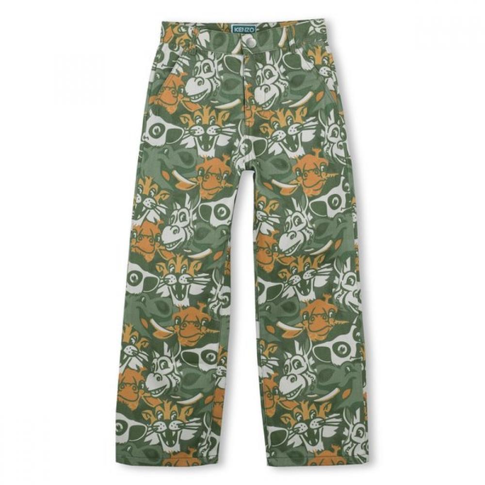 Kenzo Kids Junior 14age Pants 25fw Festive Cap  Z256afpf21 Ka 14-165CM