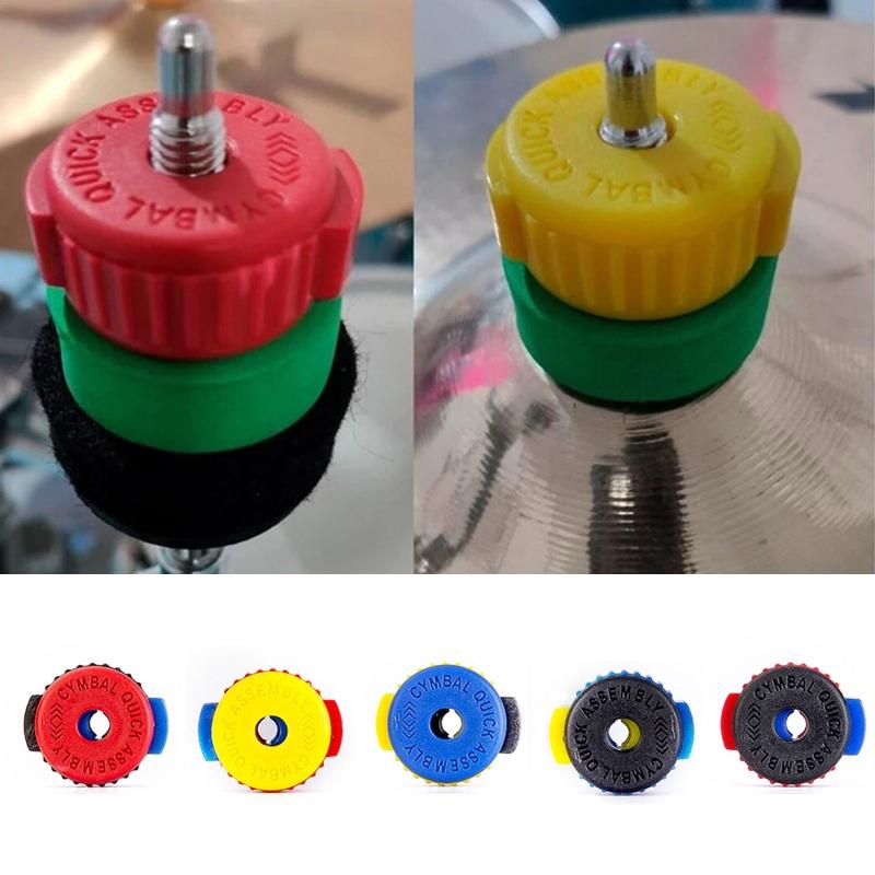 Cymbal Quick Release Nut Removal Stand Screw Cap Upgrade Spare Part Accessories