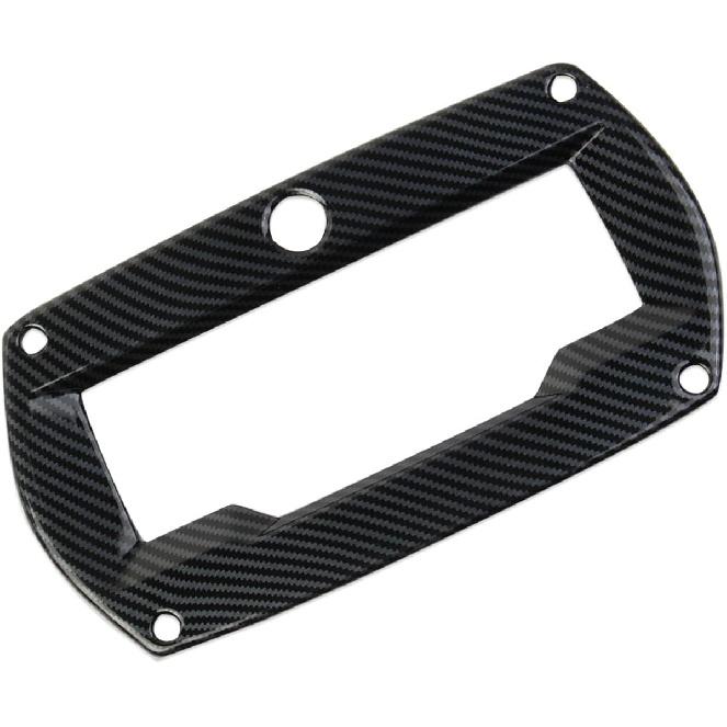 Carbon Fiber Style Center Console Meter Screen Frame Cover Trim Accessories for 2021-2023 Can-Am Spyder F3 S