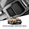 for Dacia Sandero 20-25 Armrest Storage Box Plastic Stowing Tidying Silicone Mat Car Interior Storage Accessories Car Organizer