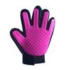 Breathable Mesh Palm Brush Pet Deshedding Glove For Cat And Dog Hair Removal