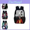 Joker Small Backpack For Men Women Casual Nylon School Bag With Adjustable Straps