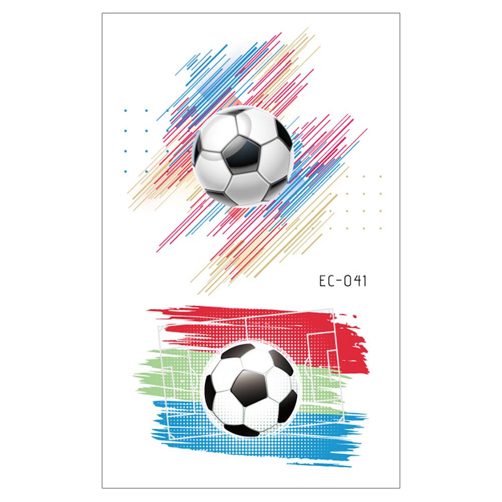 2026 Waterproof Children's World Cup Football Face Tattoo Stickers