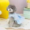 Pomeranian Teddy Bichon Princess Colorful Dog Skirt Gauze Skirt Puppy Clothes