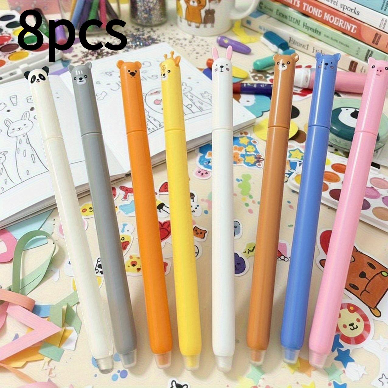 

8pcs of Erasable Gel Pens with a 0.5Mm Tip, Providing Smooth And Uninterrupted Writing, Suitable for Students, Office Supplies