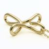 Used TIFFANY&Co. Necklace Infinity cross K18 yellow gold 4.6g Yellow Gold