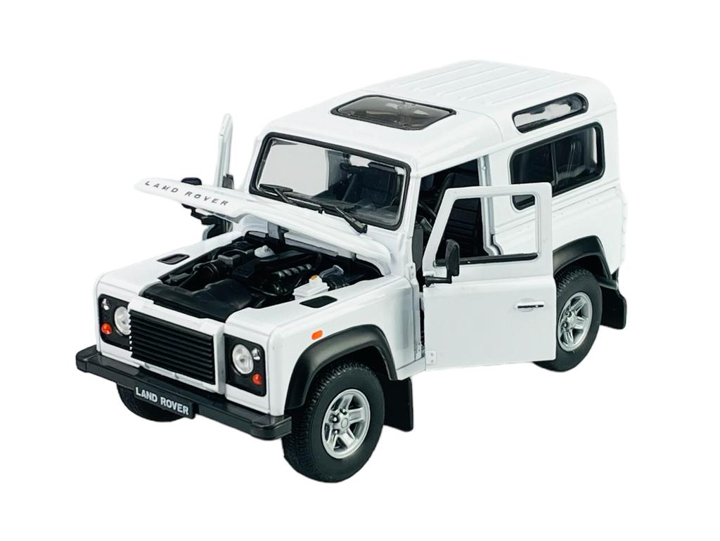 WELLY LAND ROVER DEFENDER WEISS 1:24 22498