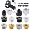 1/4 3/8 Zoll auf 5/8 Mikrofonständer-Umrüstschraube Zubehör für Stativ Mikrofonständer-Adapter Mikrofongewindeadapter