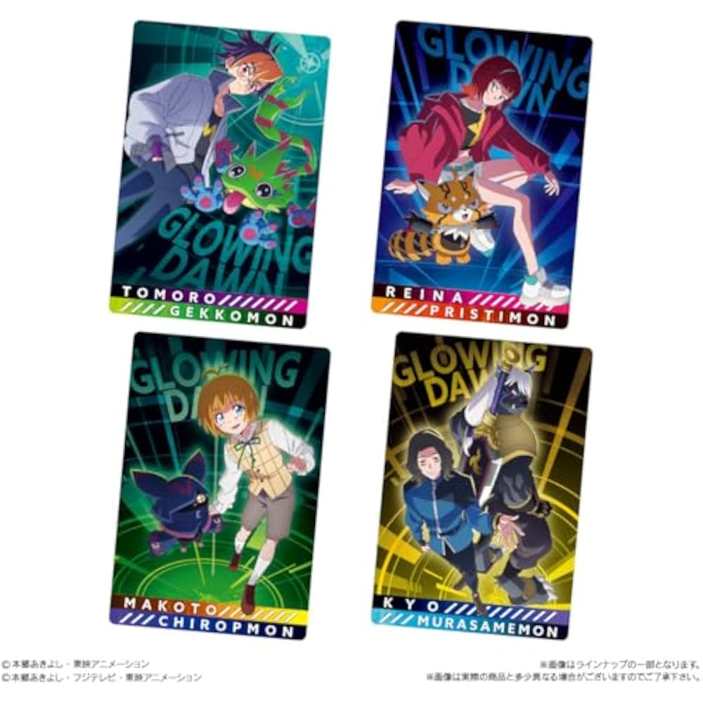 Bandai (BANDAI) Digimon Visual Art Collection Card Wafer Wafer (Baked Confectionery) Food Toy [Bo...