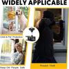 1Pcs Adjustable Sliding Window Lock No-Drill Install Aluminum Alloy Window Stoppers with Key Wrench Anti-theft Limiter