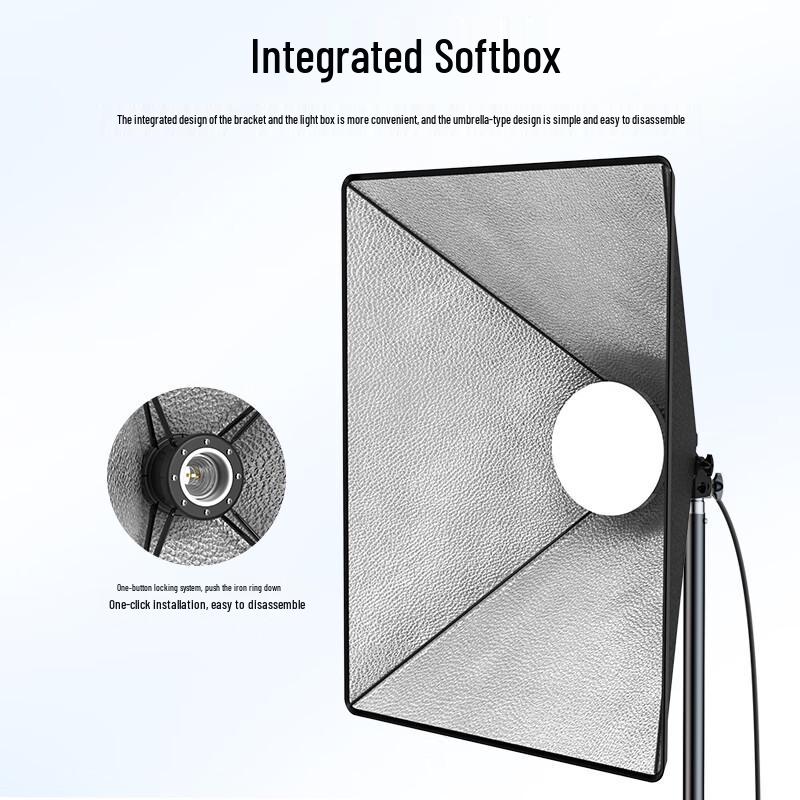 ShuoTu LED Live Stream & Photography Softbox Fill Light