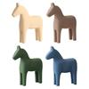 Kreative Schwedische Dala-Pferd-Statue Dekoration für Zuhause Büro Schreibtisch Bücherregale Kinderzimmer Schlafzimmer Dekorationen Geschenk
