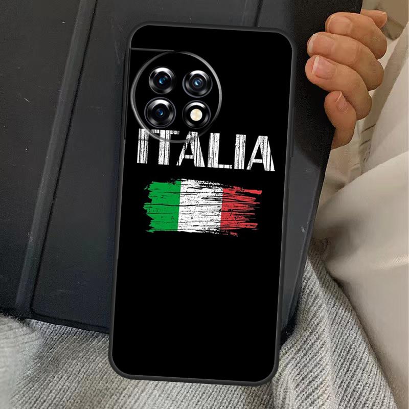 Italy Flag Case For OnePlus 15 13T 13 12 11 13R 12R 10R 10T 8T OnePlus Nord 5 CE 3 4 Lite N20 N30 Cover