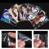 50Pcs Card Sleeves Photcards Transparent Protector Kpop Shield Board Games Tarot Cards Three Kingdoms Poker Multi-size Toploader