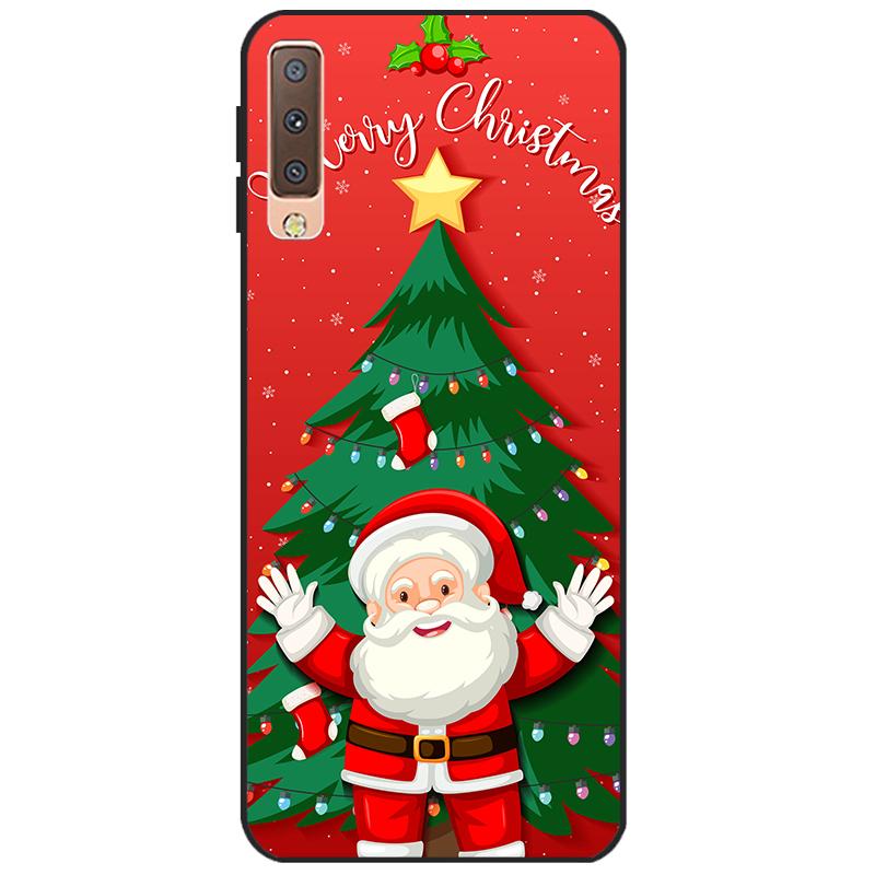 Cases For Samsung Galaxy A7 2018 Cover Silicon Color Phone Case Cover For Samsung A7 2018 A750 A750F 6.0 Inch Protective Shell
