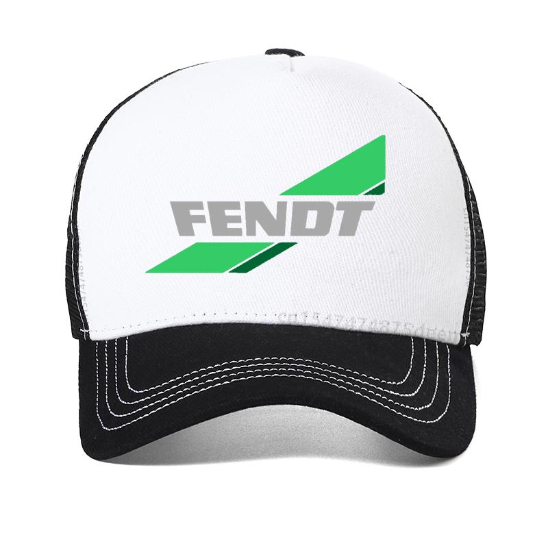 Fendt Landwirtschaftliche Traktoren Herren Klassiker Baseballkappe Herren Sommer Mode Netz atmungsaktive Trucker-Hüte Garros