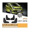 4Pcs Car Mud Flaps for Kia Picanto 2011-2018 Mudguards Fender Mud Guard Flap Splash Flaps
