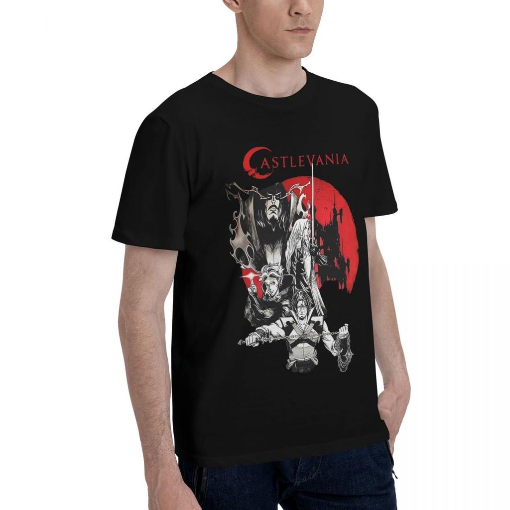 Dracula Castlevania 100 Cotton Casual Breathable Confortable Tops Mens Clothing Deals Men Clothes