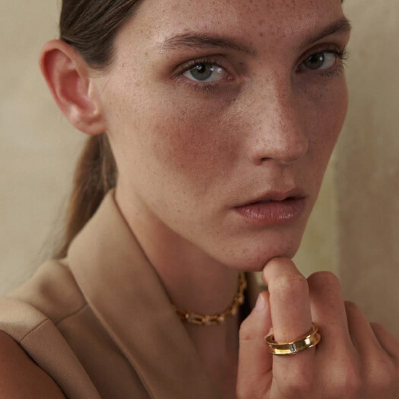 

LINKY LABORATORY H beam stone R aqua black