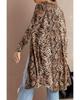 Azura Exchange Long Cardigan with Snake Print