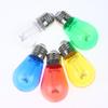 Plastics Colorful S14 Led Bulb 220V E27 2W Replaceable For String Light Halloween Birthday Party Bar Festival Decoration Lights