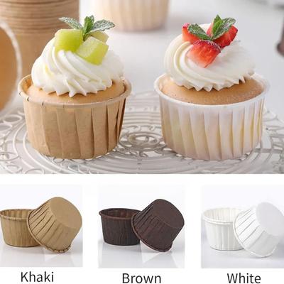 100/300 Stück Cupcake-Förmchen Muffin Soufflé Kuchen Backförmchen Papier Muffins Form Dekorative Förmchen für Weihnachten Hochzeiten Geburtstage