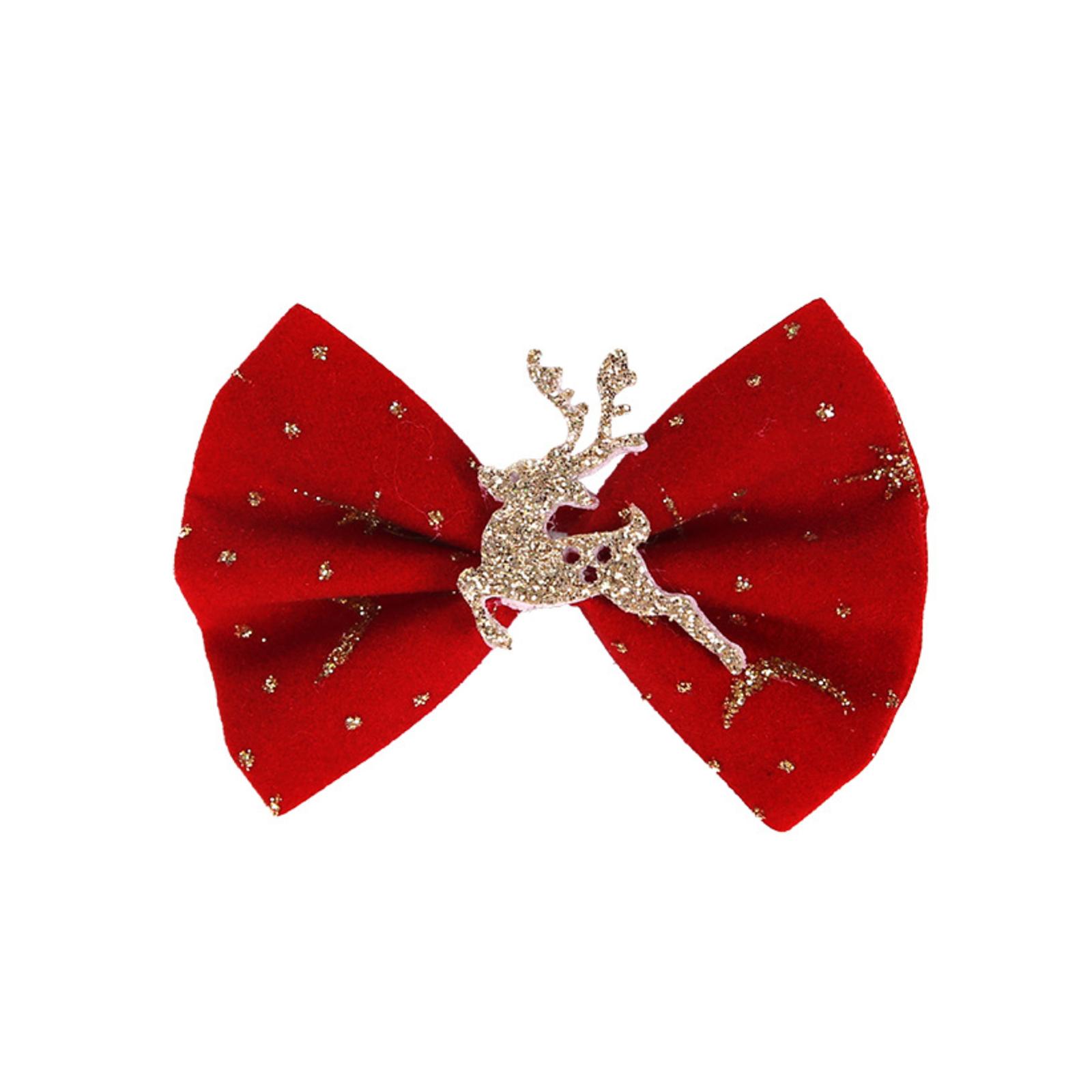 

Christmas Hair Accessories: Tulle Bow Hair Clips For Women, Snowflake & Hairpins For Christmas Party Decoration One Size