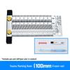 High-Precision Stainless Steel T-Square Scriber Ruler (Inch/Metric)