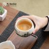 Mr. Nanshan Gilded Ceramic Master Tea Cup - Thousand Li Landscape